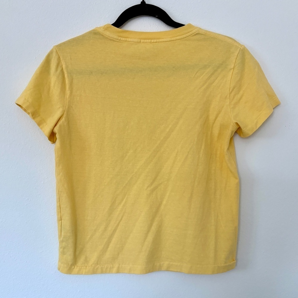 Re/Done Beach Please Classic Cotton T Shirt Pop Art Retro Vintage Litchenstein — image 4 of 8
